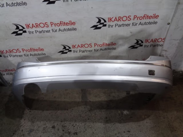 Mercedes C-Kl W204 Kombi Stoßstange Stossstange hinten Silber 10