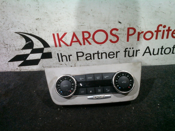 Mercedes Benz ML W166 Klimabedienteil Bedienteil A1669009405
