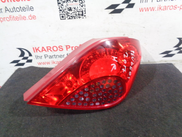 Peugeot 207 Rückleuchte Rücklicht hinten rechts Beifahrerseite
