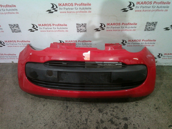 Citröen C1 Stoßstange vorne Stoßfänger Rot Baujahr 2005-2008