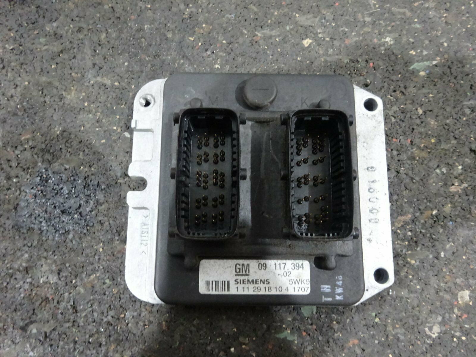 Opel Zafira B Astra Motorsteuergerät Steuergerät X18XE1 09117394 ...