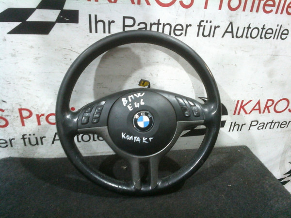 BMW 3er E46 Lenkrad Leder Multifunktionslenkrad Kompakt