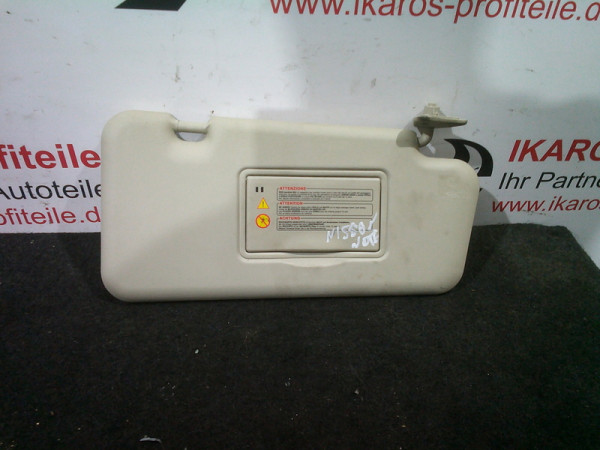 Nissan Note Sonnenblende Blende vorne rechts Beifahrerseite 
