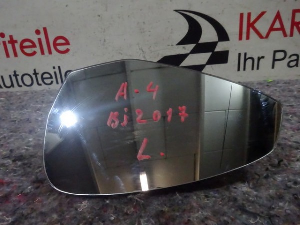 Audi A4 8W Spiegelglas Spiegel Glas Fahrerseite links 8W0857535