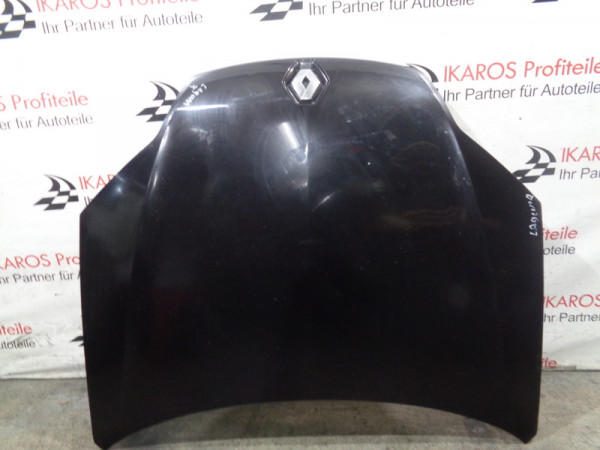 Renault Laguna III 3 Motorhaube vorne Schwarz Haube vorn Black
