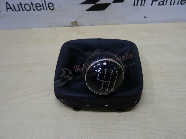 VW Golf V 5 1K Schaltknauf 1K0711113 BB Schaltsack Schalthebel 6G