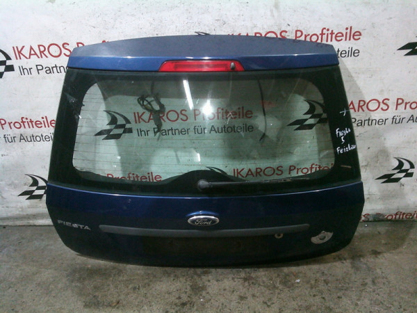 Ford Fiesta V MK5 Heckklappe heckdeckel Blau Kofferraumklappe 5T