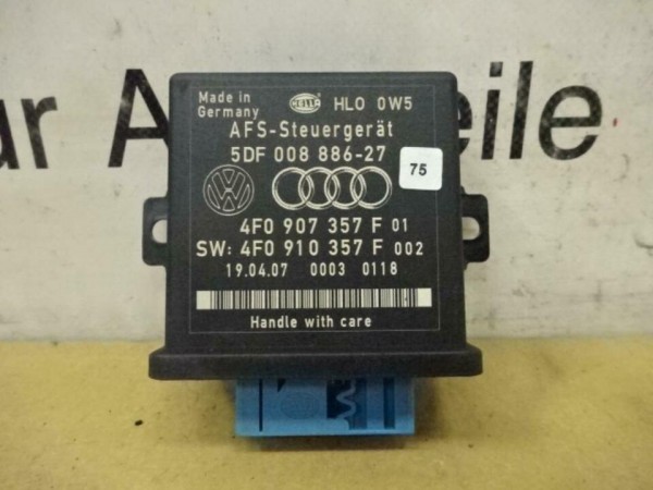 Audi A6 4F Kurvenlichtsteuergerät AFS Steuergerät 4F0907357 F
