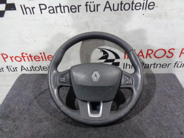 Renault Laguna III 3 Lenkrad Lederlenkrad Multifunktionslenkrad