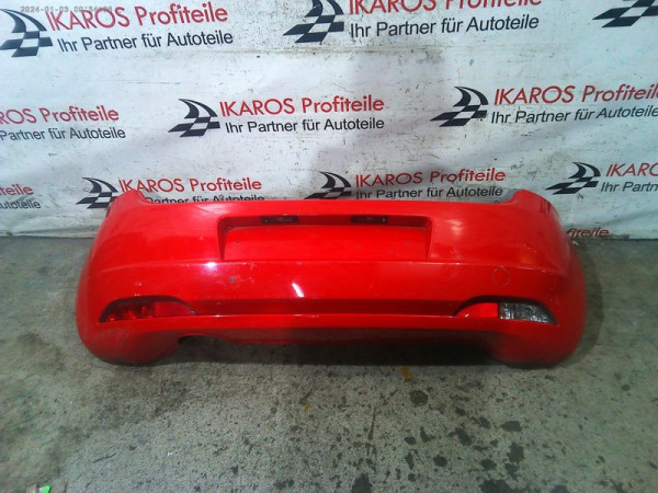 Fiat Grande Punto 199 Stoßstange 735379735 Stoßfänger hinten rot 