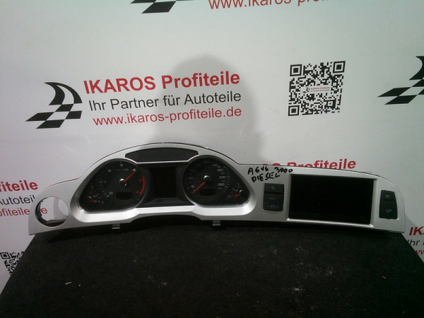 Audi A6 4F Tachometer Kombiinstrumente Blende 4F0920933P Display