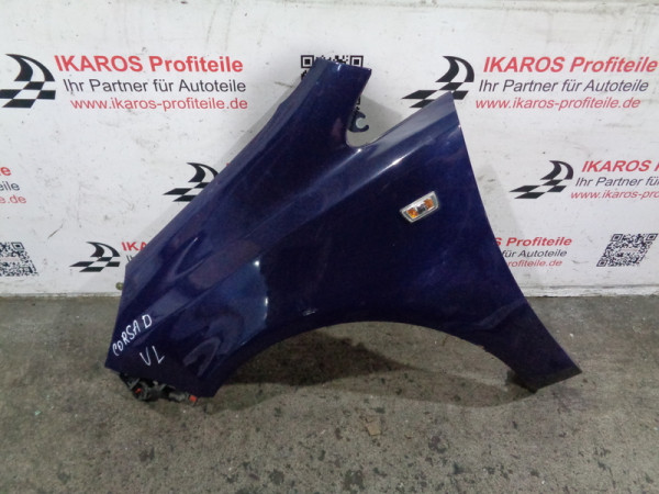 Opel Corsa D Kotflügel Links Blau Fahrerseite vorne Links