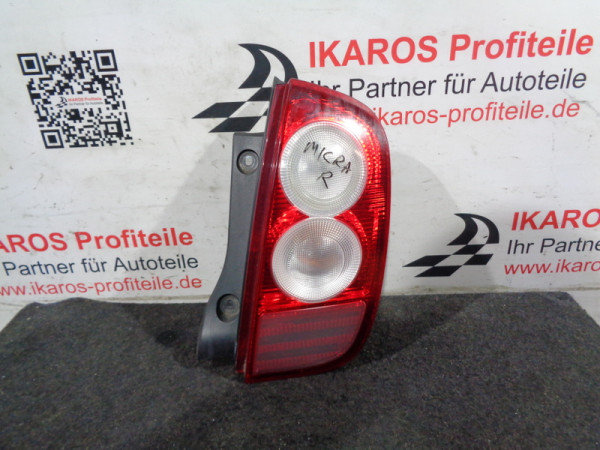 Nissan Micra K12 Rückleuchte Rücklicht hinten rechts Beifahrerseite