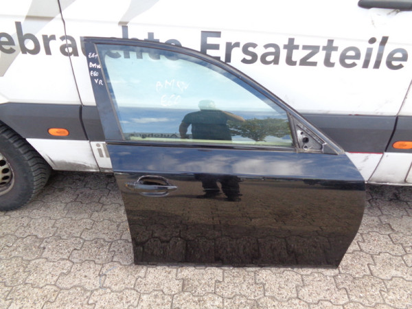 BMW 5er E60 E61 Beifahrertüre vorne rechts türe Schwarz tür 