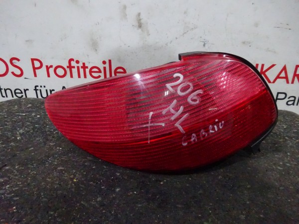 Peugeot 206 CC Rücklicht Rückleuchte Fahrerseite hinten links