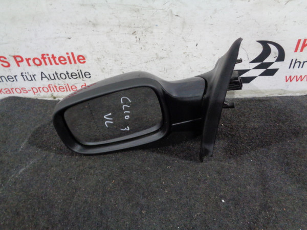 Renault Clio III 3 Außenspiegel Spiegel vorne links Fahrerseite
