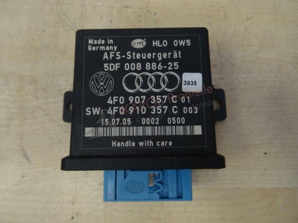 Audi A6 4F Kurvenlichtsteuergerät AFS Steuergerät 4F0907357C