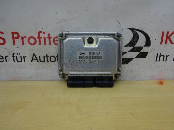 VW Bora 1,9 TDI Motorsteuergerät 038906012M Steuergerät