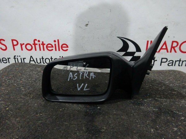 Opel Astra G Außenspiegel Spiegel Fahrerseite elektr. links grau