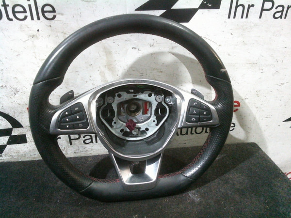 Mercedes Benz W117 CLA Leder Lenkrad Multifunktion