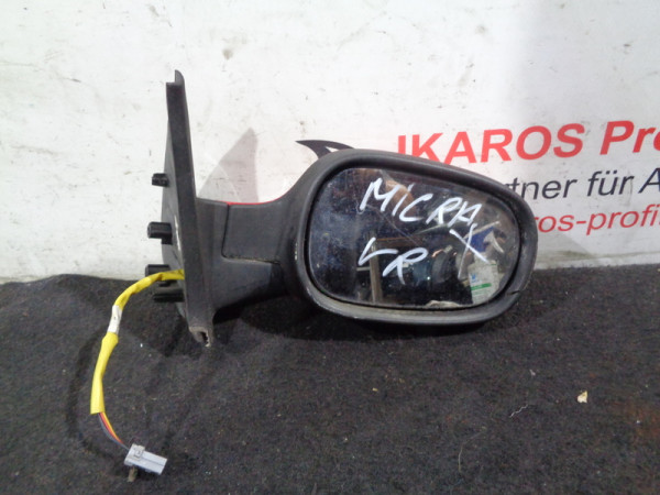 Nissan Micra K12 Außenspiegel Spiegel vorne rechts rot