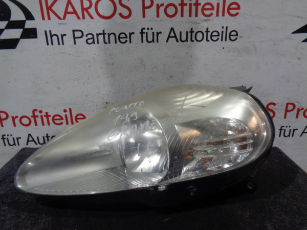 Fiat Grande Punto 199 Scheinwerfer Fahrerseite vorne links 