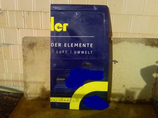 Ford Transit Flügeltüre hnten rechts tür Beifahrer 2006-2013 KN 