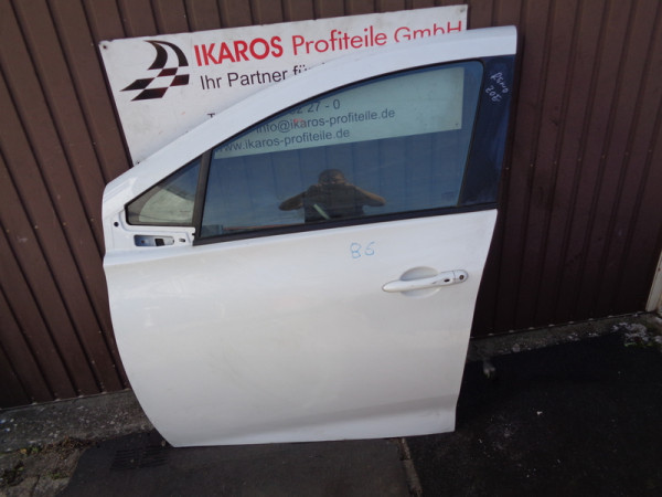 Renault Zoe Fahrertüre vorne Links Fahrerseite türe Weiss KN