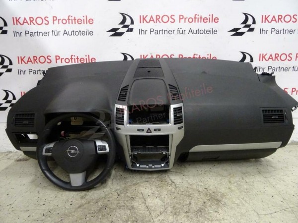 Opel Zafira B Armaturenbrett mit Lenkrad und Abdeckung komplett