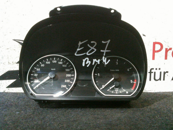 BMW 1er E87 Tacho Kombiinstrument 9187046-02