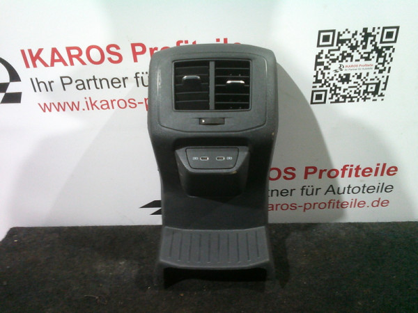 VW T-Roc Mittelkonsole Leiste Lüftungsgitter hinten 2GA864298 
