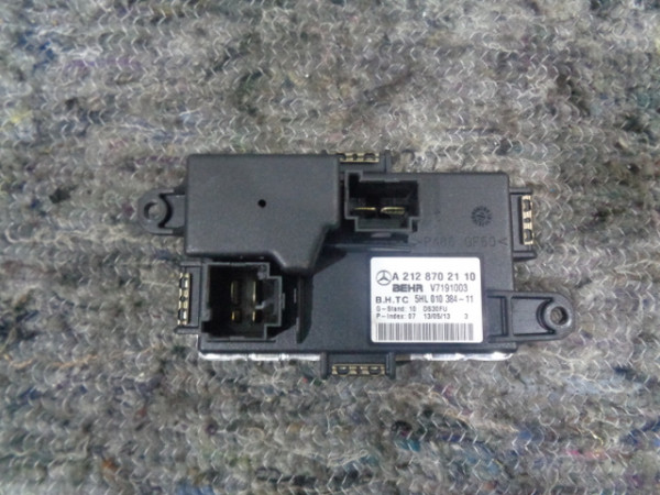 Mercedes W204 W207 W212 Heizung Widerstand Gebläse Steuergerät A2128702110