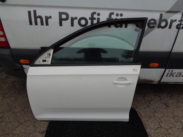 Seat Toledo IV KG Fahrertüre vorne Links Fahrerseite tür Weiss