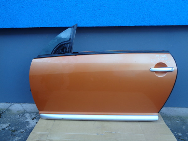Citröen C3 Pluriel Cabrio Fahrertüre Türe Tür links orange GH