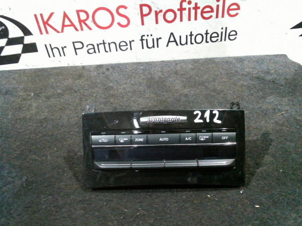 Mercedes Benz W212 Klimabedienteil Bedienteil A2129008711