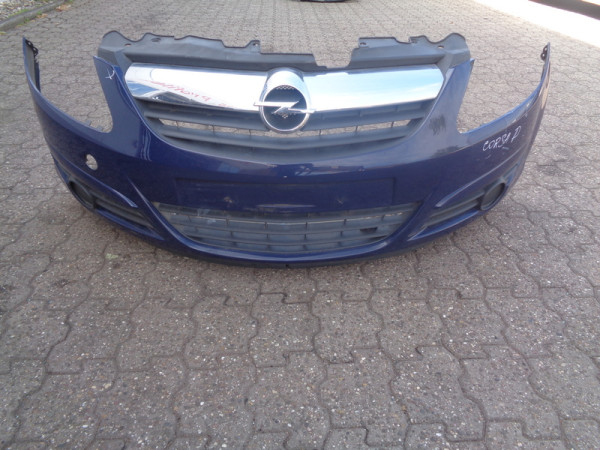 Opel Corsa D Stoßstange vorne 13273522 Stoßfänger mit kühlergrill