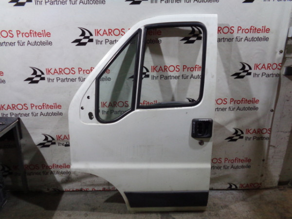 Fiat Ducato Peugeot Boxer Fahrertüre Türe Tür vorne links weiß -1999-2006
