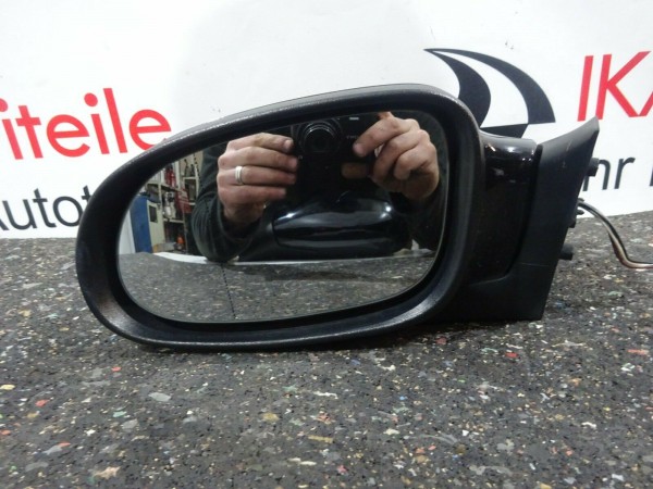 Mercedes A-Klasse W168 Außenspiegel Spiegel links schwarz