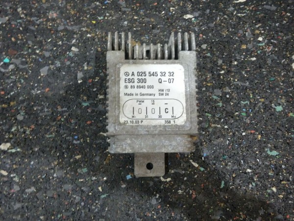 Mercedes A-Klasse W168 Lüftersteuergerät Steuergerät A0255453232