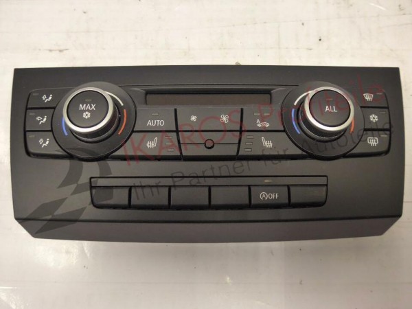 BMW 3er E90 E91 Automatik Klimabedienteil 9263302 01
