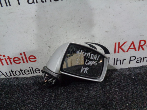 Hyundai S Coupe Außenspiegel Seitenspiegel Spiegel Rechts Fahrerseite Grau E4012283