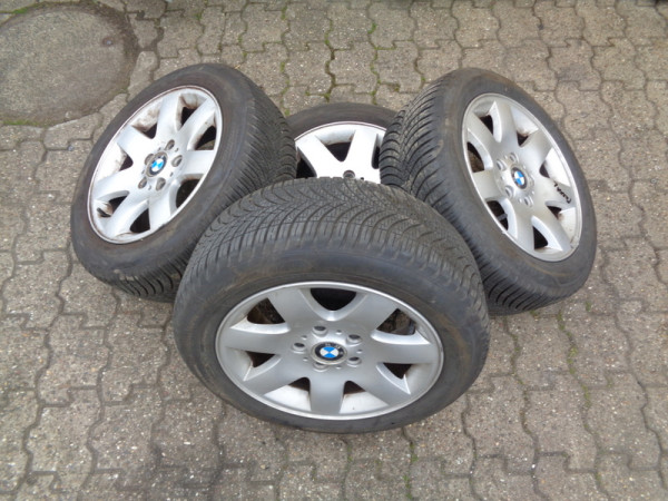 BMW 3er E46 Alufelgen 205 55R16 Reifen Räder Winterreifen Bj 