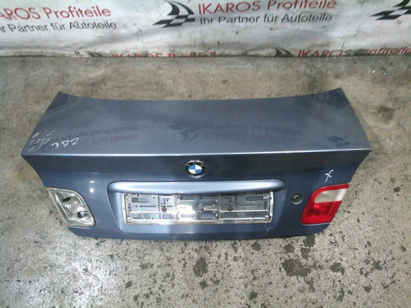 BMW 3er E46 Limousine Heckklappe Kofferraumdeckel Klappe Grau
