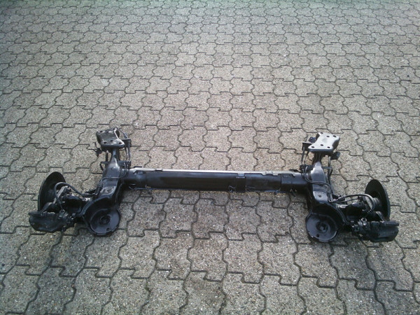 Peugeot 207 Hinterachse Achsträger hinten mit scheibenbremse