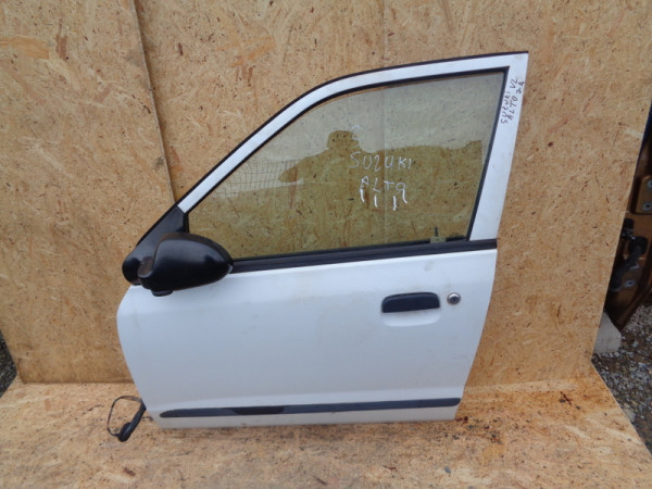 Suzuki Alto FF Fahrertüre vorne Links Fahrerseite türe Weiss KN