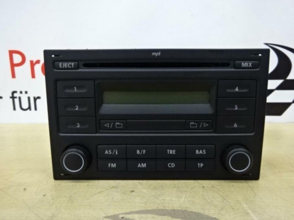 VW Polo 9N 3 CD Radio MP3 CD Player 6Q0035152A