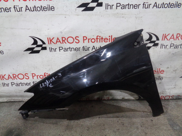 Renault Laguna III 3 Kotflügel Fahrerseite vorne links schwarz