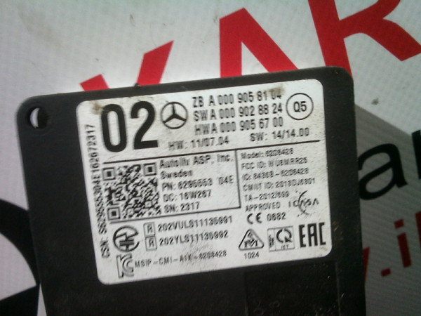 Mercedes Steuergerät Radarsensor Totwinkelsensor 6208428