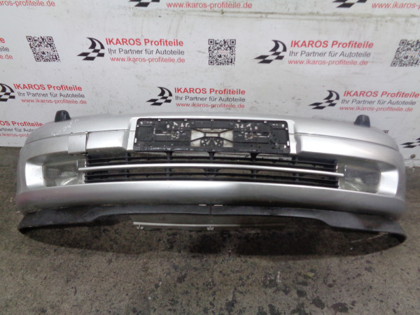 Opel Astra G Stoßstange vorne Stoßfänger Bumper Silber SRA Nebel