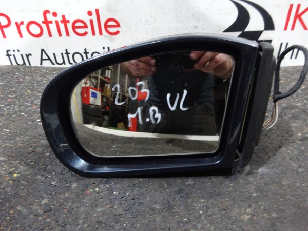 Mercedes C-Kl. W203 Außenspiegel Spiegel Fahrerseite links